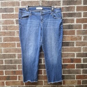 Torrid Blue Ankle Jeans